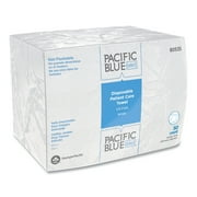 Georgia Pacific® Professional Pacific Blue Select Disposable Patient Care Washcloths, 9.5 X 13, White, 50/pack, 20 Packs/carton