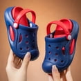 thumbnail image 4 of HCNTES Unisex Slides for Girls Boys Comfortable Slippers Slides Non-slip Shower Shoes House Fashion Thick for Indoor & Outdoor(Navy,6.5), 4 of 5