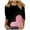 Black#06, variant on Joau Valentine's Day 3/4 Length Sleeve Womens Tops Crew Neck Loose Casual Blouses Heart Print Tunic Tops Graphic Tees Shirts Gifts for Women