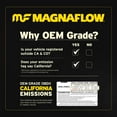 thumbnail image 6 of MagnaFlow 17-18 Toyota Corolla iM Base L4 1.8L OEM Grade Direct-Fit Catalytic Converter, 6 of 11