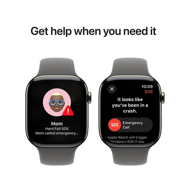 Apple Watch Series 10 GPS + Cellular 46mm Titanium Case