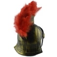 thumbnail image 2 of Casco romano Guerrero dorado ANGGREK Disfraz de cosplay Accesorio 25x19 cm, 2 of 8