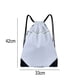 thumbnail image 2 of Mochila de gimnasio con cordón Bolsa de hilo - Nylon impermeable Bolsa de almacenamiento de equipo grande Compras Natación Viajes Deporte Entrenamiento Playa Saco con cincha para mujeres, hombres y, 2 of 6