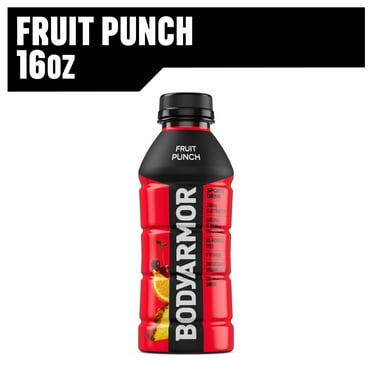 BODYARMOR Fruit Punch Electrolyte Sports Drink, 16 fl oz Bottle