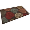 thumbnail image 2 of Rubber Collection Doormat Mat With Slip Skid Resistant Rubber Backing Door Mat (Brown Multi Leaves , 18"x30" Mat), 2 of 6