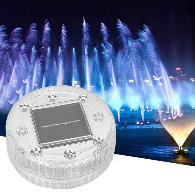 Luz impermeable, salida de alta intensidad de la luz LED de la luz solar de la piscina del jardín impermeable