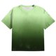 thumbnail image 4 of Tops para hombre, blusas y camisas de manga corta con cuello redondo para hombre, blusa informal grande con cuello redondo y manga corta degradada, blusa de poliéster para hombre, 4 of 5