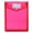 Hot Pink, variant on CoreLiving A5 Expanding Poly Envelopes, Waterproof Transparent Plastic Document File Folders with Snap Closure and Label Pockets, Assorted Colors, 1 Pack