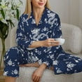 thumbnail image 6 of Sikiie Dragon Women's Long-Sleeve Shirt and Full-Length Bottom Pajama Set (s-xxl)-Small, 6 of 7
