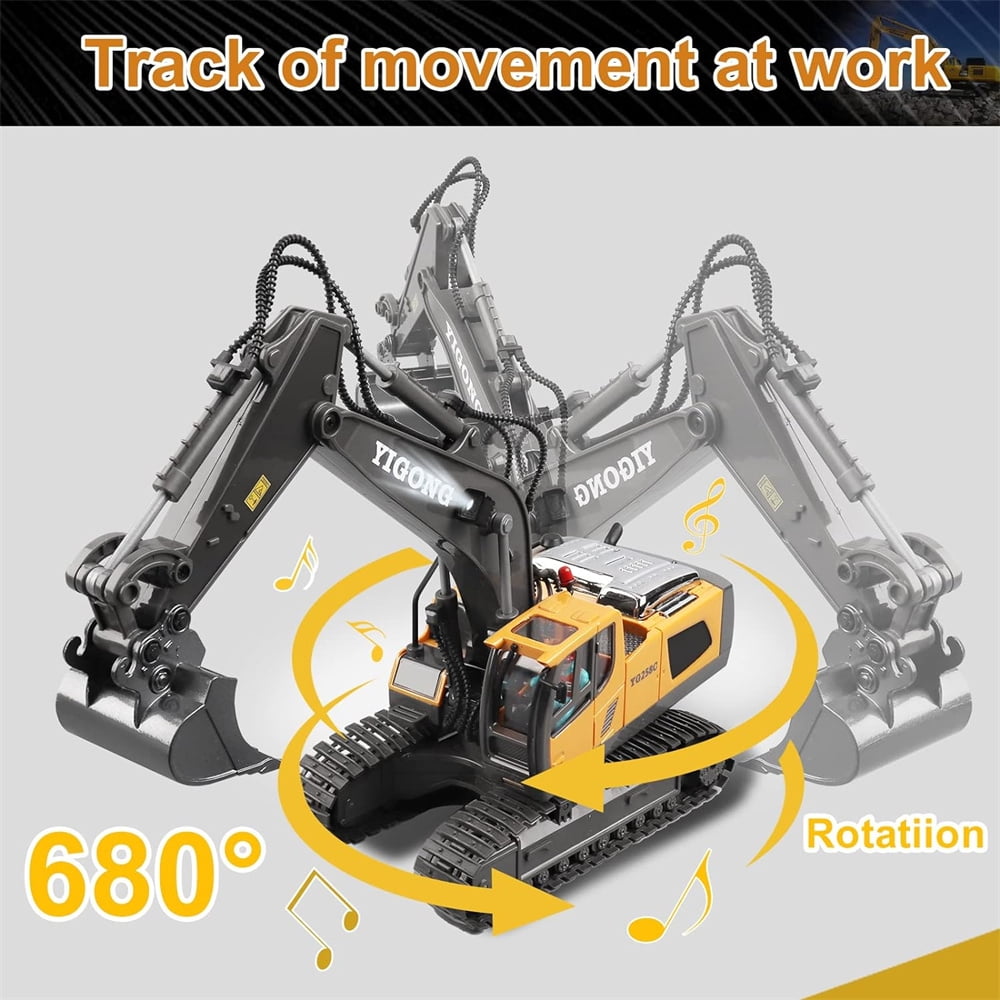 MEGA SHOVEL 4チャンネルラジオコントロール MEGA SHOVEL 4チャンネルラジオコントロール MEGA SHOVEL DOZER