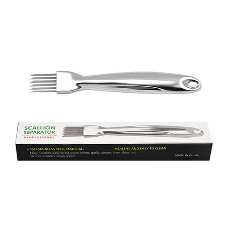

Onion Slicer Kitchen Tools Scallion Shredder 304 Stainless Steel L1X8