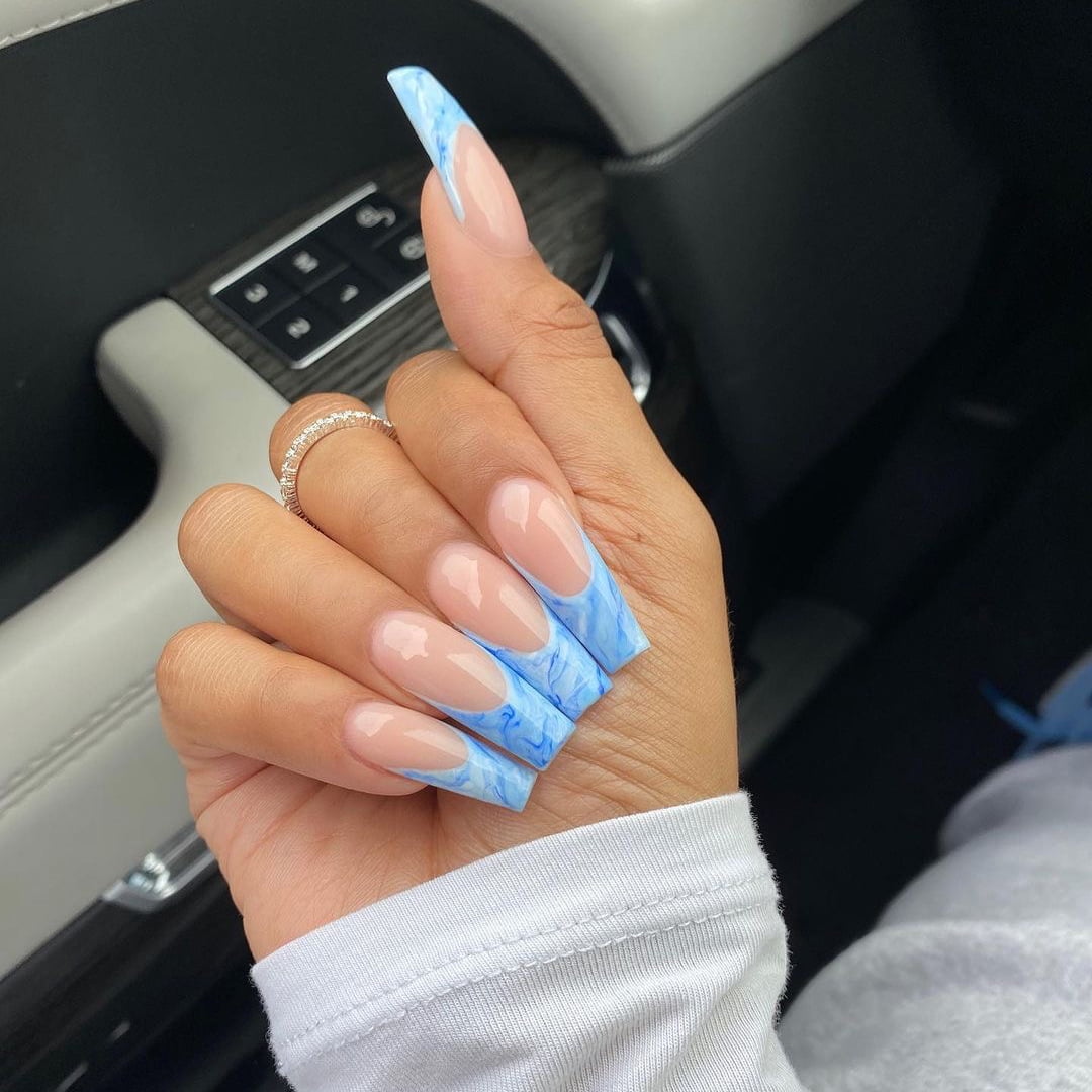 24pcs Blue Nail Patch Sweet Style Removable Long Paragraph Manicure Save Time Glue Type False Nail Patch New Jp1404 French Smudged Sea Wave Wearing Nail Jelly Gel Walmart Com 24pcs Blue Nail Patch Sweet Style Removable Long Paragraph Manicure Save Time Glue Type False Nail Patch New Jp1404 French Smudged Sea Wave Wearing Nail Jelly Gel Walmart Com