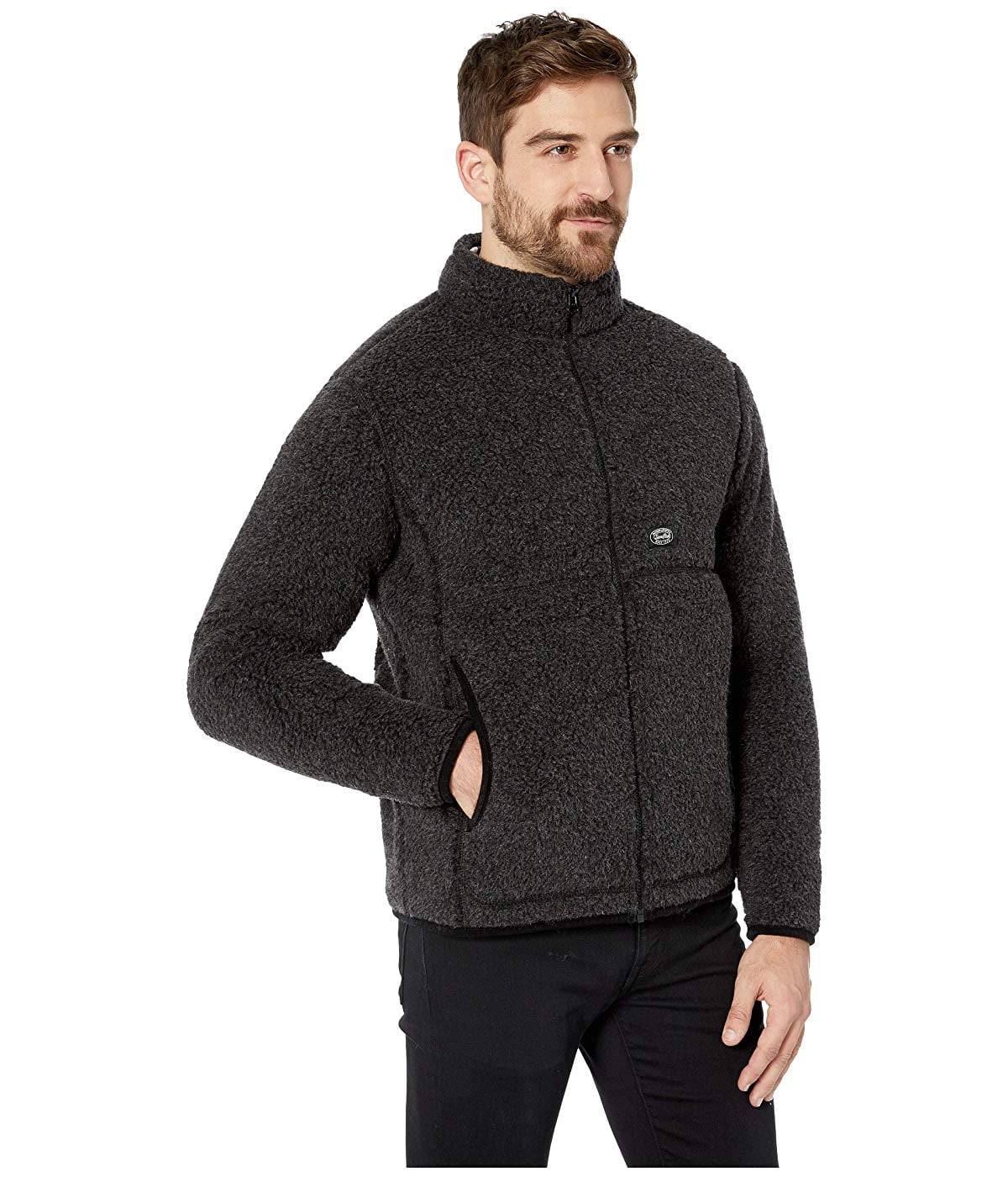 Snow Peak Wool Fleece Jacket Black - Walmart.com