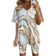 thumbnail image 1 of Puntoco Mujer Verano Manga Corta V-Cuello Tops Pantalones Cortos Cómodo Homewear Traje De Dos Piezas Conjuntos Liquidación Puntoco Puntoco-5203, 1 of 7