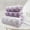 Purple, variant on Purple Fish Scale Pattern Bath Towel Set, 3 Pieces, Coral Velvet Material Skin Soft Fluffy Absorbent,Towels for Women's Day Mother's Day Valentine's Day Gifts(1 Bath Towel,2 Hand Towels)