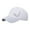 White, variant on Womens and Mens Baseball Caps Fashion Sport Mountain Climbing Quick-Dry Sun Hat Casual Plain Visor Hat Black