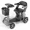 Gray, variant on GLIDEZONE 4 Wheels Mobility Scooter with Charger & Basket for Seniors, Electric Powered Folding Wheelchair Device with 35 Miles for Travel