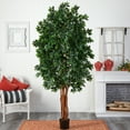 thumbnail image 4 of Nearly Natural 7.5' Lychee Artificial Tree, 4 of 5
