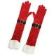 thumbnail image 3 of Guantes rojos navideños cálidos y cómodos, ideales para una fiesta de cóctel, un baile de máscaras o un disfraz de Halloween., 3 of 9