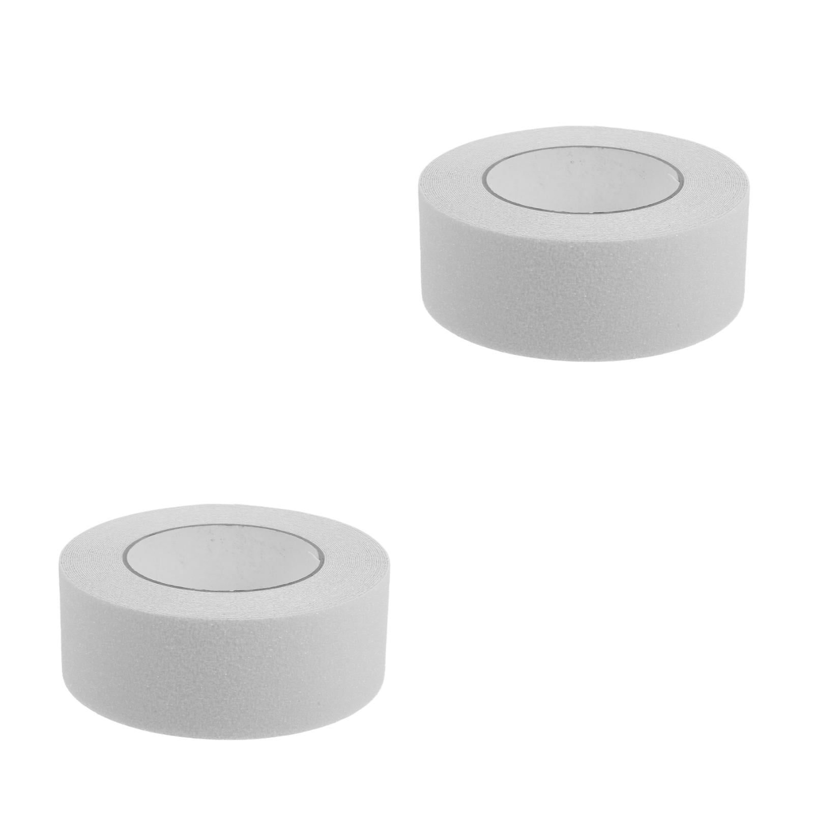 Hemoton 2 Rolls Clear Non- for Indoor Stairs, Transparent Safety Traction Tape, Anti-Skid Sticker for Bathroom & Shower