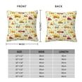 thumbnail image 2 of Yiaed Heavy Equipment Print Pillow Covers Super Soft Decorative Square Throw Pillow Covers Case Cushion Covers for Sofa Couch Bedroom Car Decor（No pillow core）-20"x20", 2 of 7