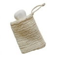 thumbnail image 2 of Bolsa de jabón de ramio de algodón de 30 piezas, fibra vegetal natural, respetuosa con el medio ambiente, 2 of 6