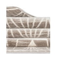 thumbnail image 5 of Jill Zarin Uptown Collection Area Rug - Fifth Avenue (8' Round Brown/Ivory), 5 of 6