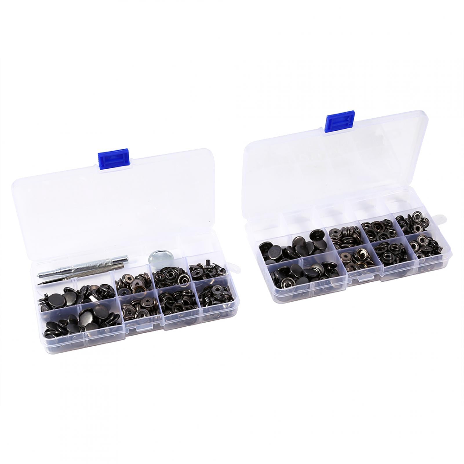 Boutons-pression en Métal, Boutons-Pression, Boutons-Pression Popper pour Bricolage