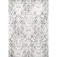 thumbnail image 4 of Nicole Miller New York Patio Sofia Juniper Transitional Paisley Indoor/Outdoor Area Rug, Ivory/Grey, 7'9"x10'2", 4 of 7
