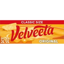 Velveeta Original Melting Cheese Dip & Sauce (Classic Size), 32 oz Block-Pack Of 2