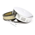 thumbnail image 3 of Racing Power Company R4195 14" x 3" Chrome Louvered Drop Base Air Cleaner Set, 3 of 3