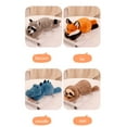 thumbnail image 6 of BEAFNKSG Cute Sloth Stuffed Animal Kawaii Plush Raccoon Fox Crocodile Sloth Weighted Stuffed Animals Throw Pillow, 6 of 6