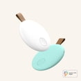 thumbnail image 2 of Ranres Ranres Mini Smart Tracker - Wireless Anti-Lost Alarm, Two-Way Bluetooth Tag for Keys, Wallet, Phone, Child Safety, White, 2 of 7