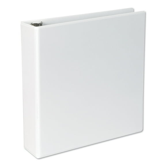 Universal Slant-ring View Binder, 3 Rings, 2" Capacity, 11 X 8.5, White