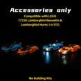 thumbnail image 5 of LED Light Compatible with Lego Speed Champions  Revuelto & Huracán STO - Not Come with Car (77238), 5 of 7