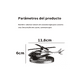 thumbnail image 5 of Ambientador De Coche Solar Difusor De Perfume De Coche PATA NEGRO, 5 of 5