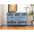 thumbnail image 2 of 7 Drawer Cabinet In Blue For Versatile Use - Living Room, Bedroom, Study Various Purposes Hue, 2 of 6