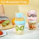 thumbnail image 4 of Vasos para helado de yogur Vtopmart, 800 ml, paquete de 4 con tapas y cucharas, 4 of 8