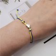 thumbnail image 5 of Pulsera de mujer, pulsera trenzada de cuerda hecha a mano, pulsera ajustable, regalo de joyería de amistad de amor, rayón 2 piezas JAMW Sencillez, 5 of 5