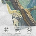 thumbnail image 5 of Yayeee 100% Cotton Hand Towels for Bathroom 16" x 28" Soft Absorbent Kitchen Towel, Pine Tree, 5 of 7