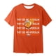 thumbnail image 4 of Ceisia Men's Tshirt Loose Fit Short Sleeve Vintage Graphic Letter Print Summer Fall Tee Tops Oversized Streetwear Orange XXL Gifts, 4 of 4