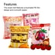 thumbnail image 4 of Tholdsy Bolas de animales Kawaii, pudín, bolsa de dulces, almohada, Mini muñeco de peluche encantador, cerdo, pollo, aperitivos, juguete de Animales de peluche y juguetes de peluche Cerdo, 4 of 6
