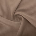 thumbnail image 6 of Olyvenn Womens Ribbed Shirts Crewneck Slim Fitted Tops Casual Underscrubs Layer Slim Basic T-Shirts Going Out Knit Sweater Khaki XXL, 6 of 8