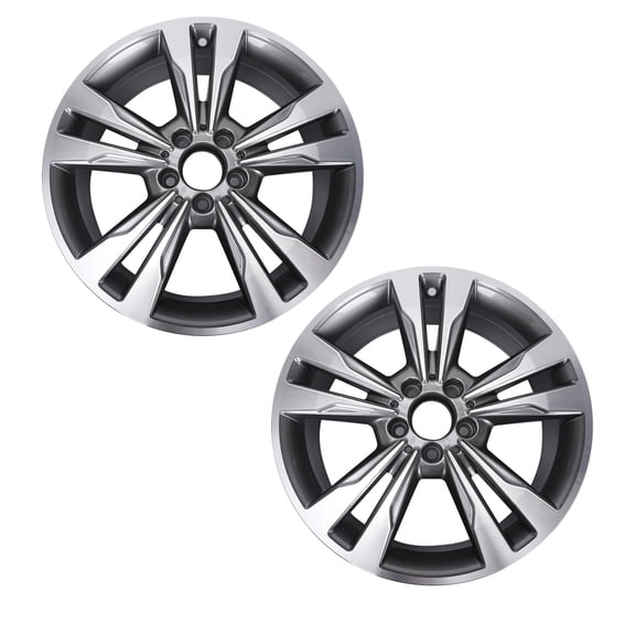 2-Pack 18" x 8.5" Replacement Rear Wheel Rim for Mercedes C300 2015 2016 2017 2018 2019 2020 2021