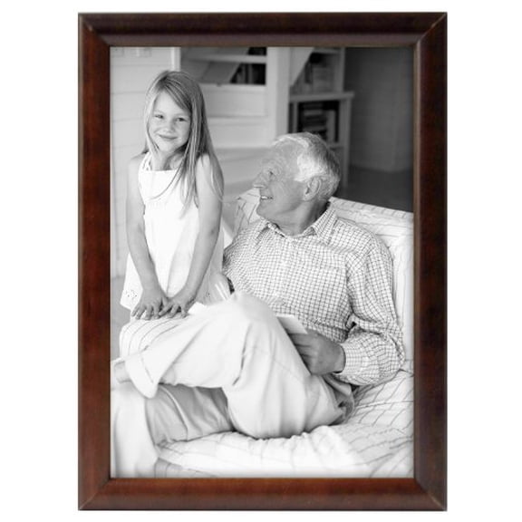 MCS 5x7 Bullnose Tabletop Picture Frame - Walnut