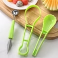 thumbnail image 1 of Multifunction Stainless Steel Fruit Carving Tools Watermelon Spoon Seed Remover Fruit Carving Tools Kitchen Gadgets For Easy Fruit Preparation And Perfectly Shaped Fruit, 1 of 8