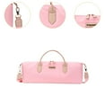 thumbnail image 6 of LeeQinersw Handheld Flute Storage Bag 16/17 Hole Flute Bag Lightweight 50x20x7cm Adjustable Pink, 6 of 9