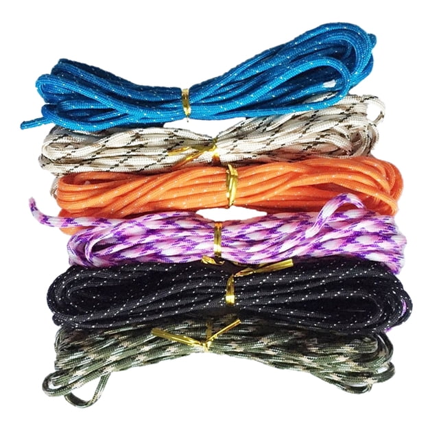 6 Piezas 550lb Paracord Paracaídas Cable Para Exterior 7 Hilos 5 Metros # 10 Sunnimix Paracordes