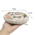 thumbnail image 2 of Concrete Bumble Bee Garden Stepping Stone, Decorative Bee and Flower Pathway Rock for Walkway Yard Lawn and Garden Decor, Summer Gift for Garden Lovers, 2 of 10
