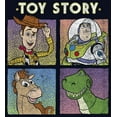 thumbnail image 2 of Girl's Toy Story Four Buds Panels  Graphic Tee Navy Blue X Large, 2 of 4